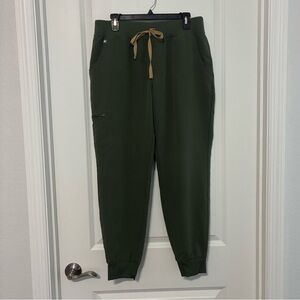 Figs Green Zamora Jogger Scrub Pants Women’s Large